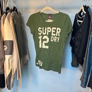 Superdry Olive Graphic Tee